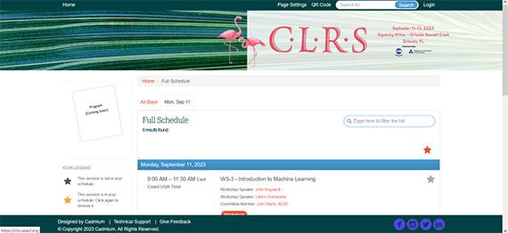 CLRS Program Guide