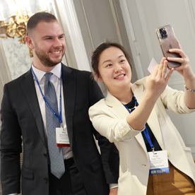 Selfie at a CAS Meeting